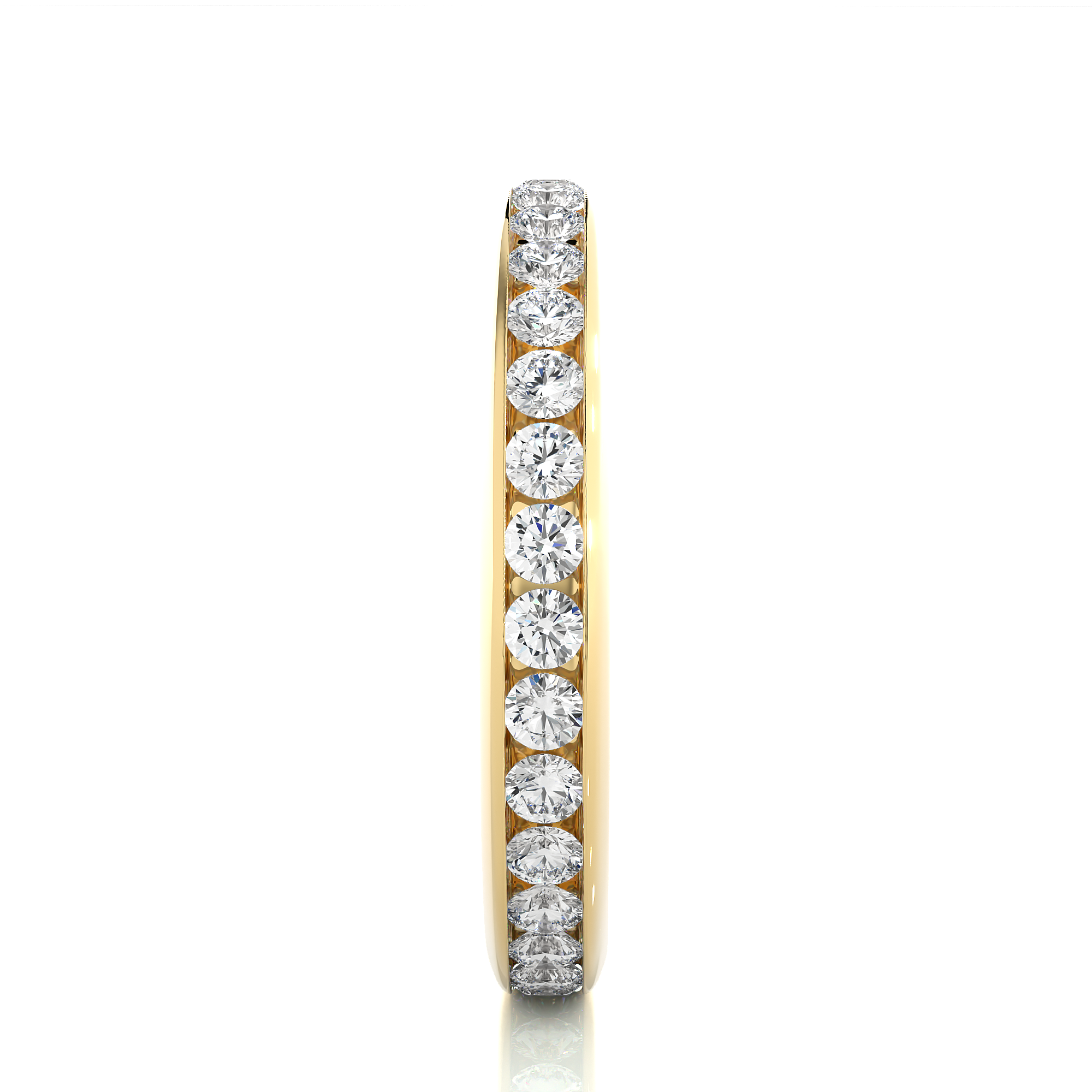 0.96 Carat G Color VS1 Clarity Diamond Studded Natural Diamond Ring.